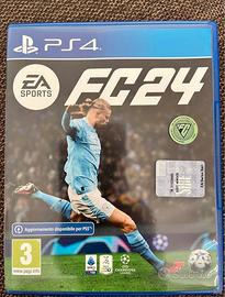 Videogioco FC24 per PS4 come nuovo