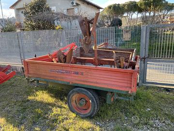Rimorchio trazionato Zaccaria da 15 Q.li