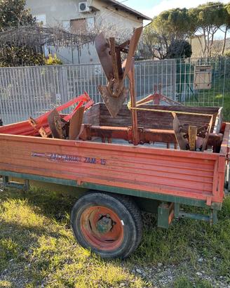 Rimorchio trazionato Zaccaria da 15 Q.li