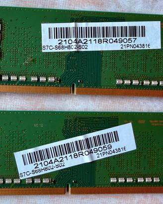 RAM SODIMM DDR4 16 Gb Samsung 3200 MHz