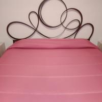 Letto matrimoniale in ottone