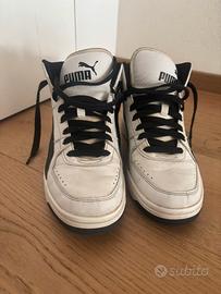 Scarpe Puma basket bianche n.42