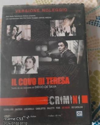 DVD del film TV "Crimini Il covo di Teresa