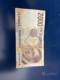 Banconota 2000 lire 1990