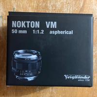 Voigtlander VM 50mm f/1.2 Nokton Aspherical