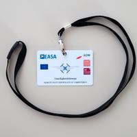 Stampa su BADGE del PATENTINO DRONE ASSICURAZIONE
