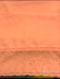 Lenzuolo matrimoniale in organza in seta