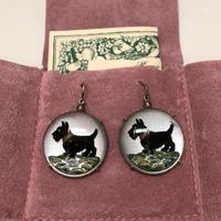 Orecchini d'epoca Cristalli Essex