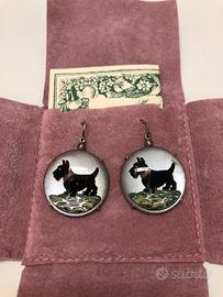 Orecchini d'epoca Cristalli Essex