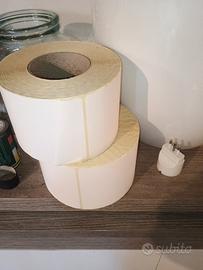 etichette termiche autoadesive, rotolo  15x10cm 