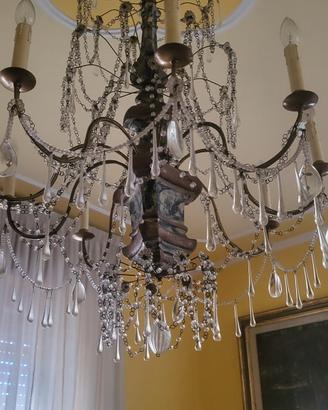 Lampadario a gocce 