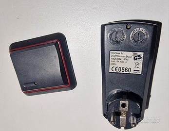 presa comandata con pulsante interruttore