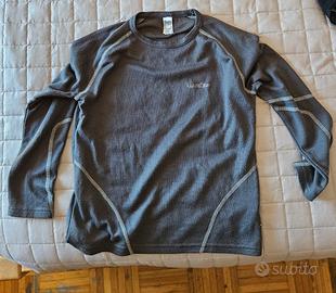 maglia neve intima bimbo o bimba tg 10 anni