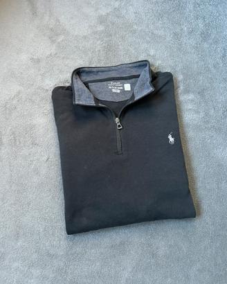 Felpe ralph lauren uomo zip 1/4 taglia xxl uomo