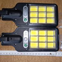 2 Lampioni Solari  sensore movimento Crepuscolare