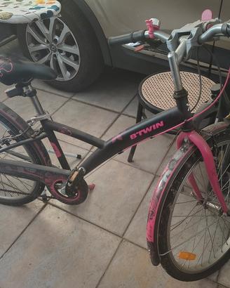 Bicicletta B'TWIN bambina/ragazza - Nera e Rosa
 