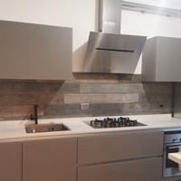 Cappa a parete cromata AIRONE (80 cm)