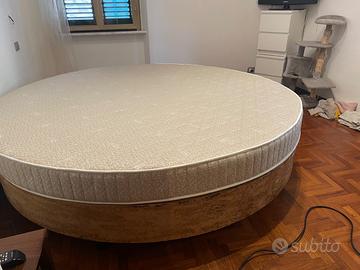 Letto tondo con materrasso
