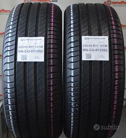 2 pneumatici michelin 225/55 r17 101w cu13592