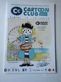 Autografo G. Cavazzano su programma R. Comics 2026