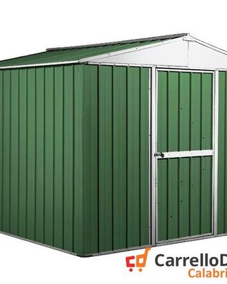 Box porta attrezzi lamiera 276x260 verde