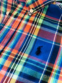 Camicia bambino a quadri tg 3/3t Ralph Lauren