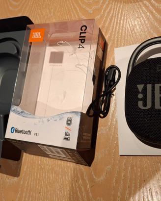 Jbl Clip 4, cassa altoparlante speaker musicale
