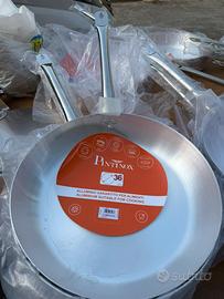 Padelle nuove pintinox acciaio e alluminio