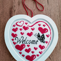 Fuori porta o decoro fatto a mano e personalizzabi