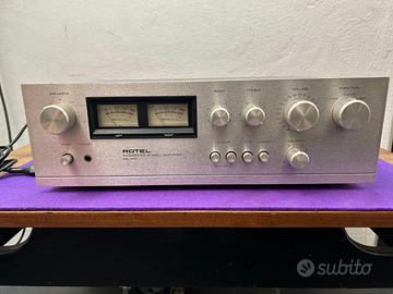 ROTEL RA-712 Amplificatore HI FI Vintage anni 80
