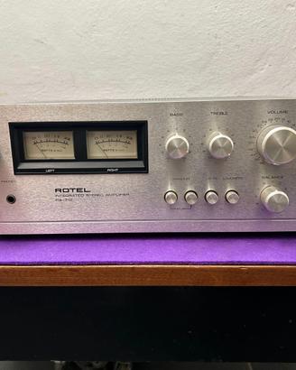 ROTEL RA-712 Amplificatore HI FI Vintage anni 80