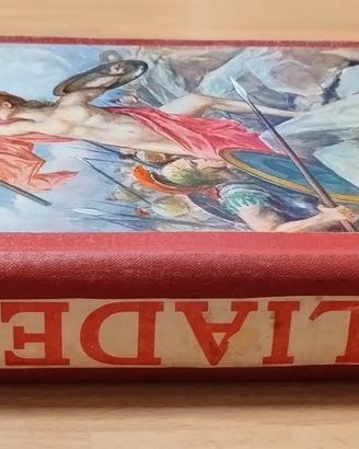 Volume d'epoca Iliade di Omero edizione 1930