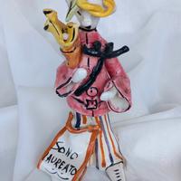 Statuetta per  LAUREA porcellana. 