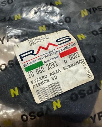 Filtro Aria RMS per Aprilia Scarabeo 50 Ditech