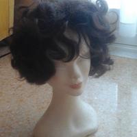 PARRUCCA da donna di capelli veri colore castano