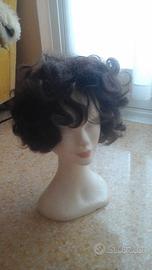 PARRUCCA da donna di capelli veri colore castano