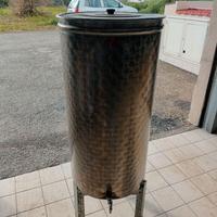 cisterna in acciao inox da 200l