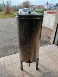cisterna in acciao inox da 200l