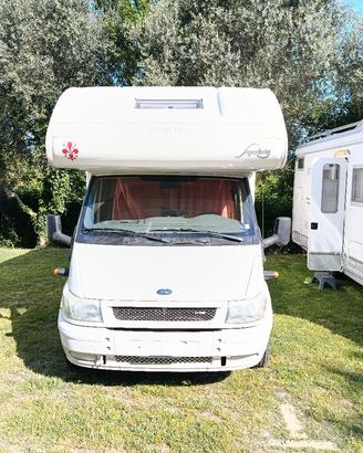 camper mansardato Rimor Superbrig 678