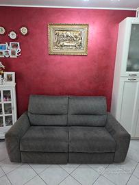 Divano Poltronesofà  "Sabanelli" con 2 Relax