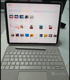 Ipad Pro WiFi + cell 12.9. Cover e tastiera+pencil