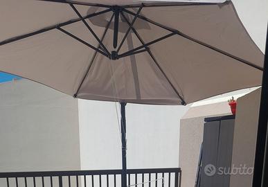 Ombtellone a braccio 3m× 3m