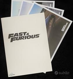 Raccoglitore + Poster Fast & Furious Originale