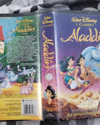 VHS Aladdin 1 e 2 (leggi descrizione)
