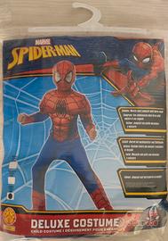 Vestito di carnevale bambino “spider-man” età 7-8