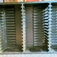 Contenitore CD legno nero 