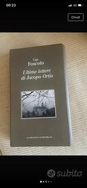 Le ultime lettere di Jacopo Ortis, Foscolo