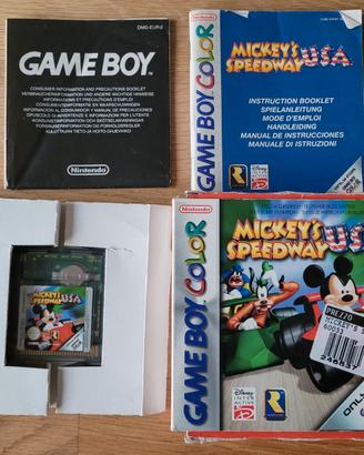 Mickey's Speedway USA Game Boy Color USA
