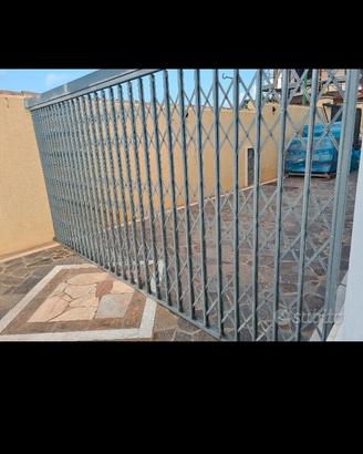 cancello scorrevole zincato