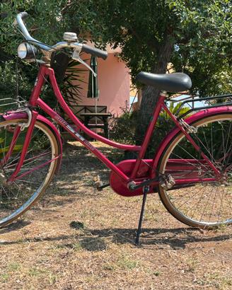 Bicicletta da passeggio unisex mis 26” bordeaux